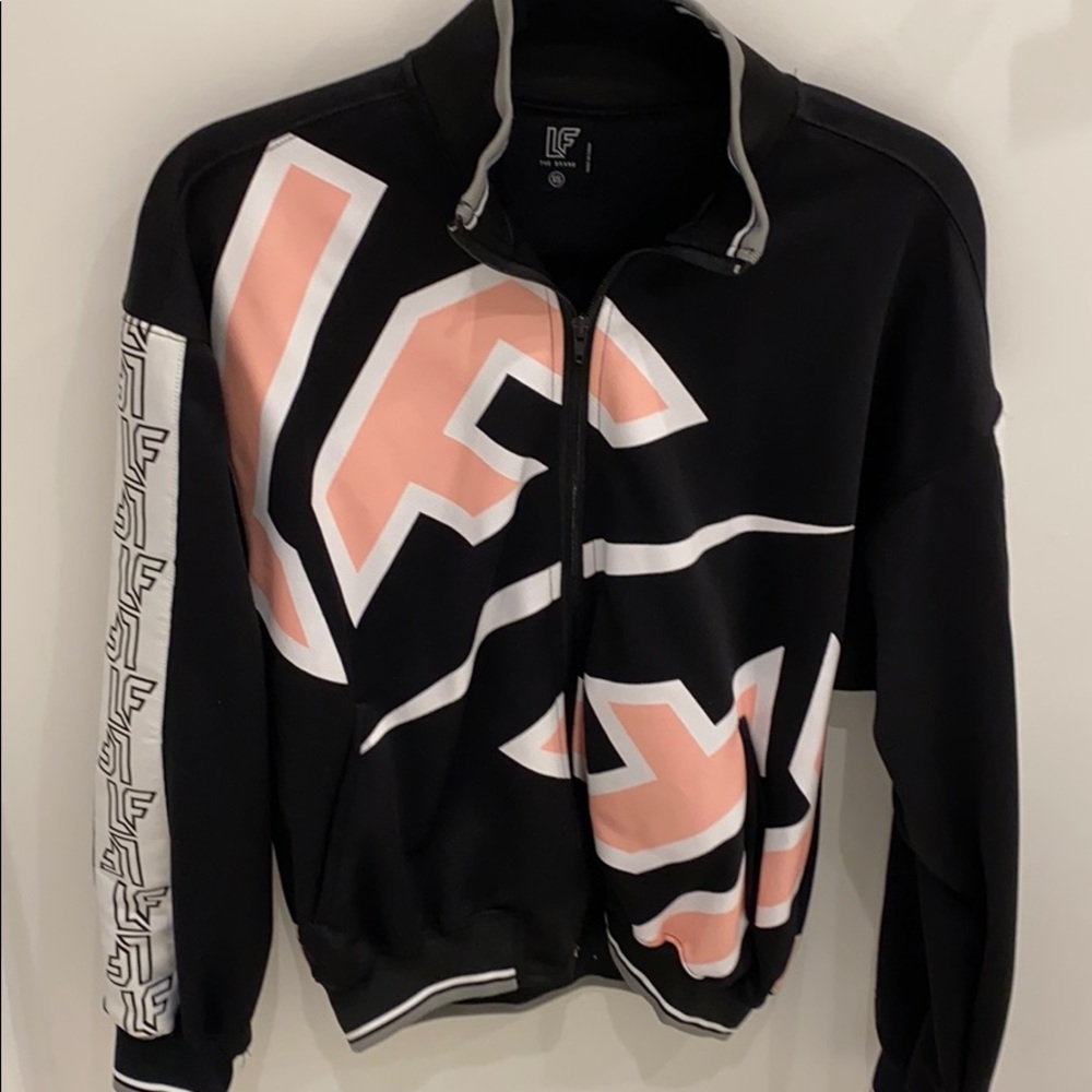 LF black and pink jacket